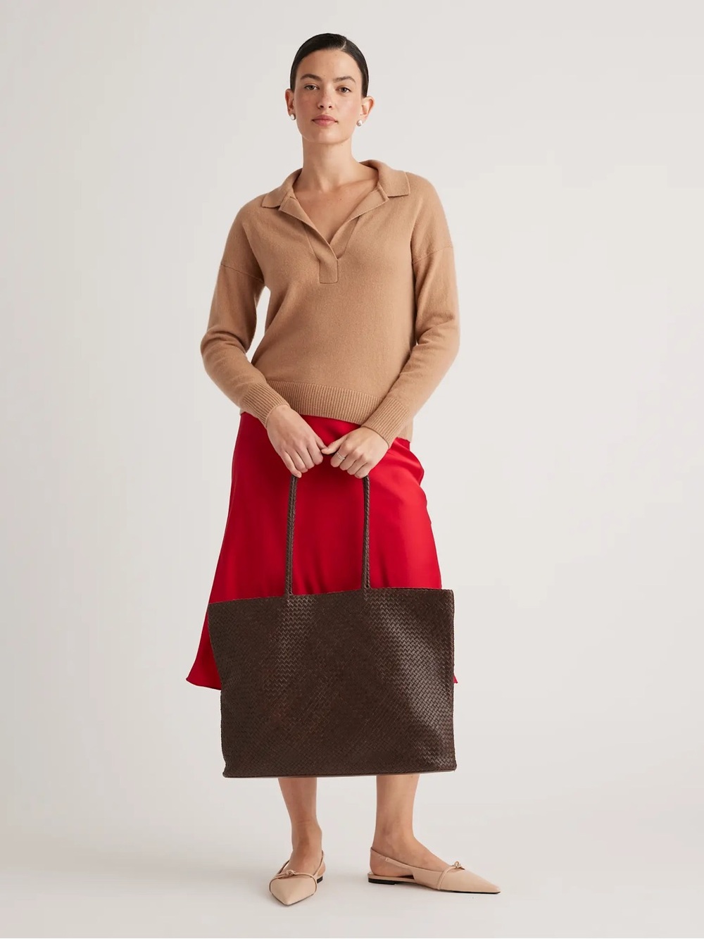 Quince Siena Handwoven Tote - Picture 4 of 9